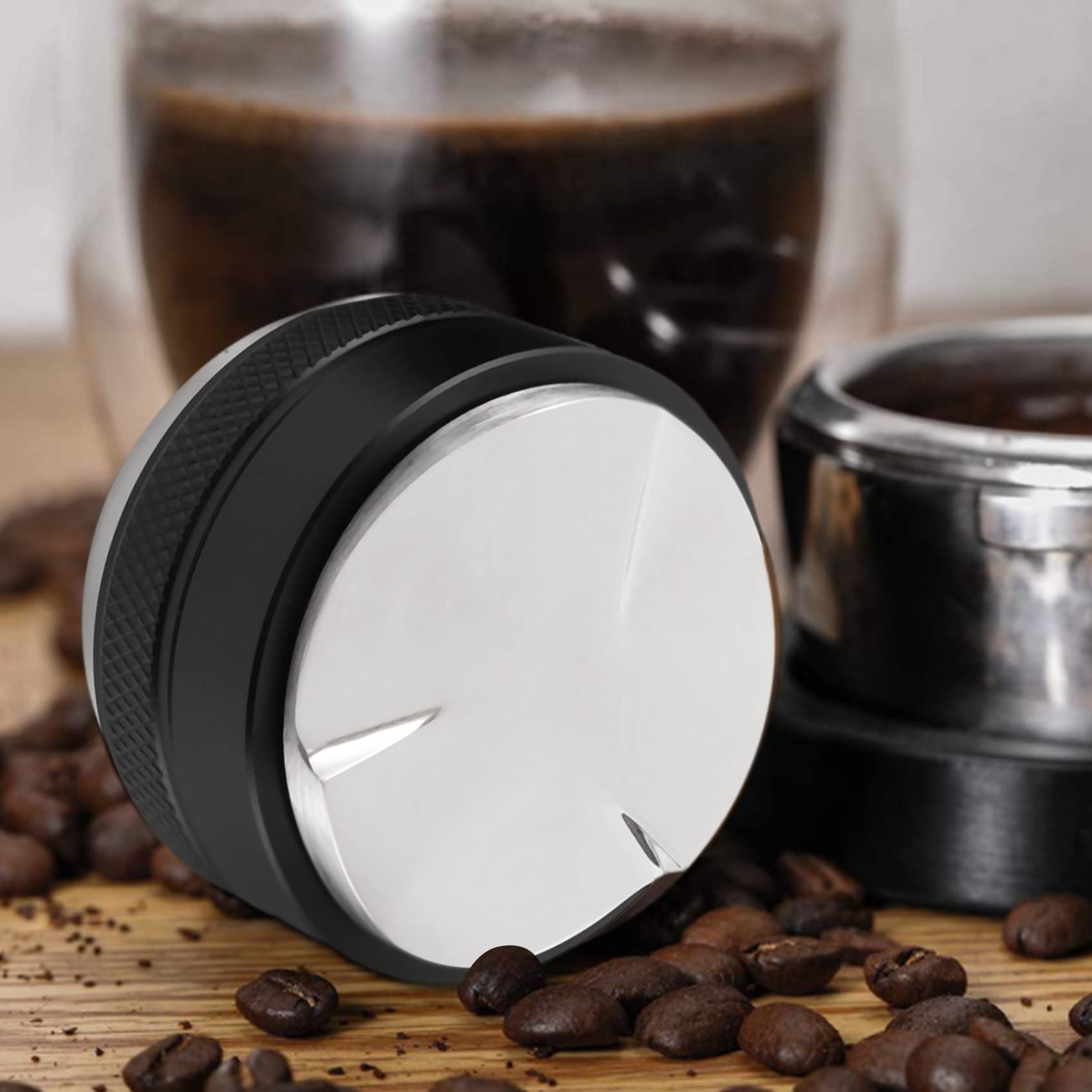 Amazon｜51mmコーヒーディストリビューターとタンパー、51mm（デロンギ